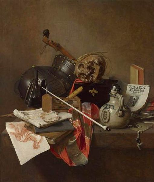 Jan Jansz. Treck Vanitas Still-Life